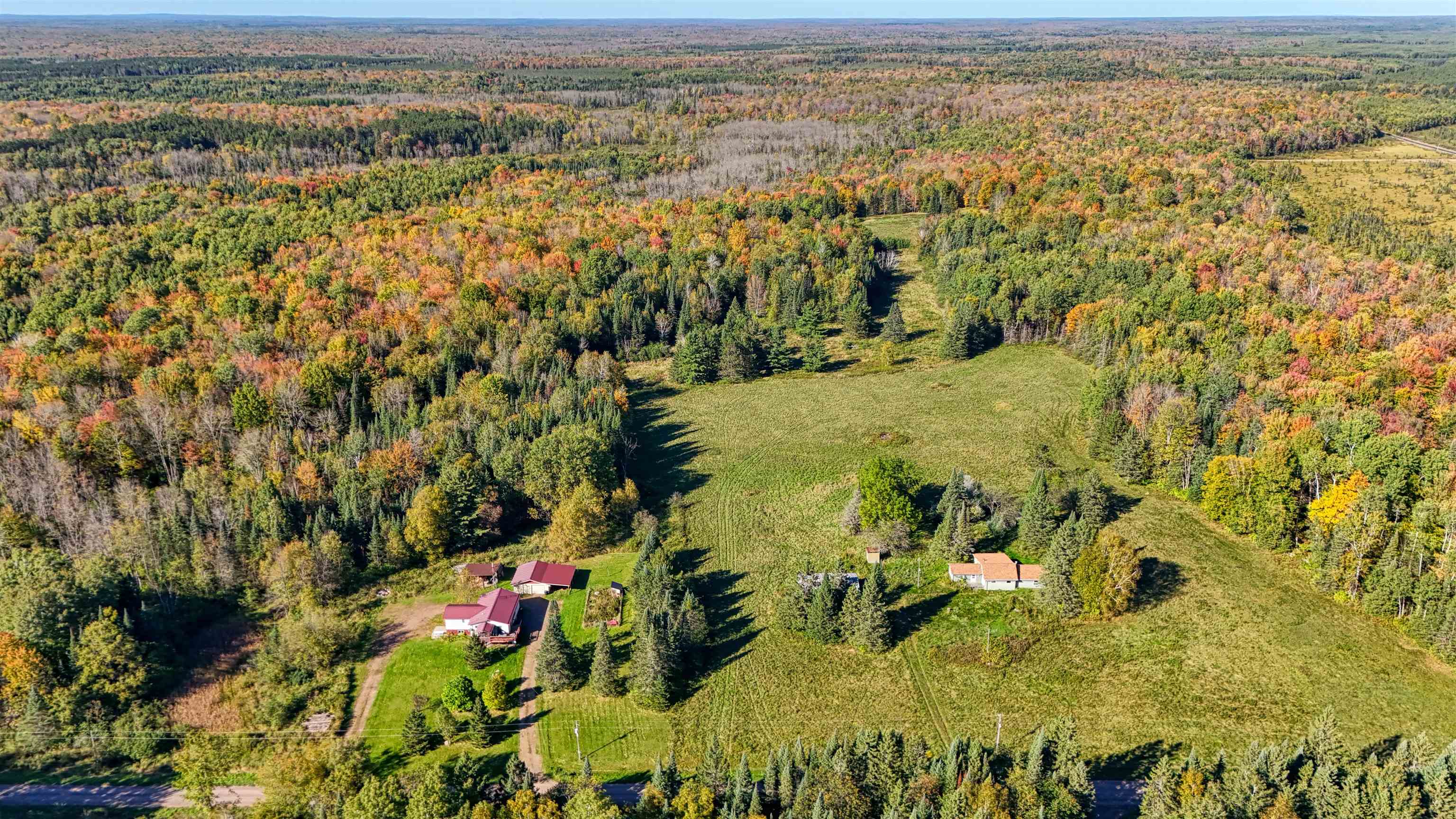 8.31-acres On Fadness Road Winter, WI 54896 - Photo 27 of 27 Aerial view of property's location