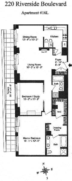 220 Riverside Boulevard, Unit 16L Manhattan, NY 10069 - Photo 10 of 10