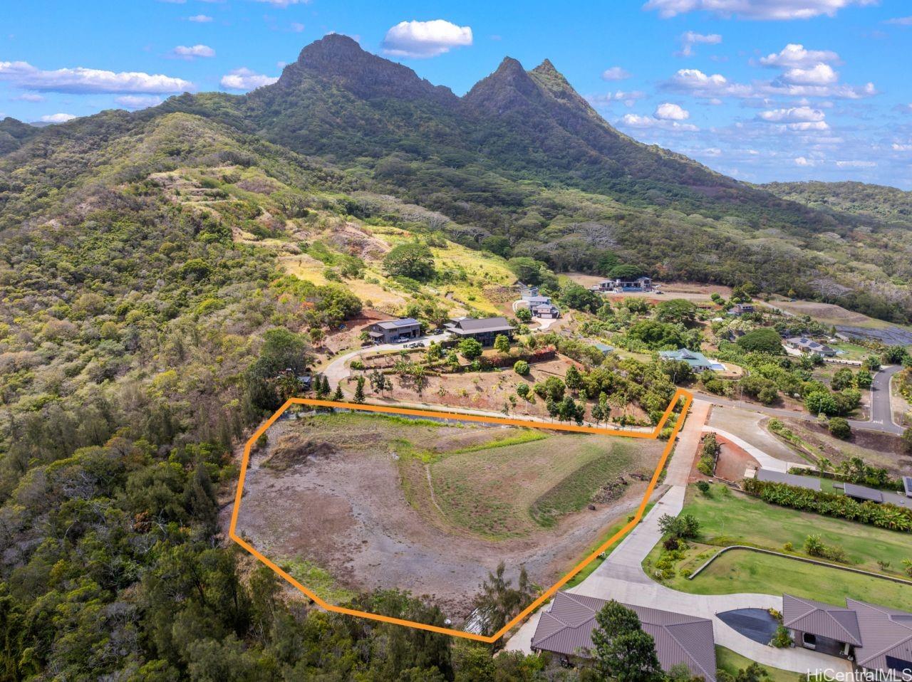 42-100 Old Kalanianaole Road, Unit 8 Kailua, HI 96734 - Photo 6 of 10 an aerial view of residential houses with outdoor space and trees