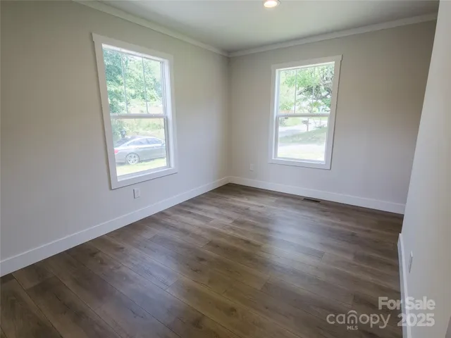 wooden floor in an empty room