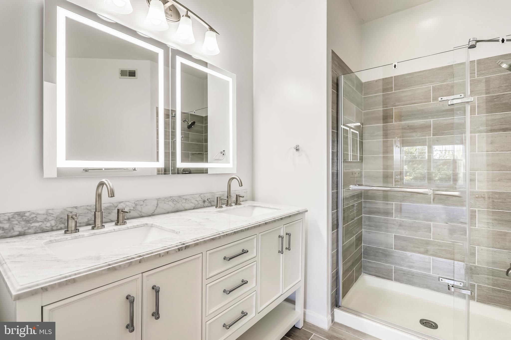 120 Chevy Chase Street, Unit 405 Gaithersburg, MD 20878 - Photo 17 of 34 Stunning Owner's Bathroom Renovation