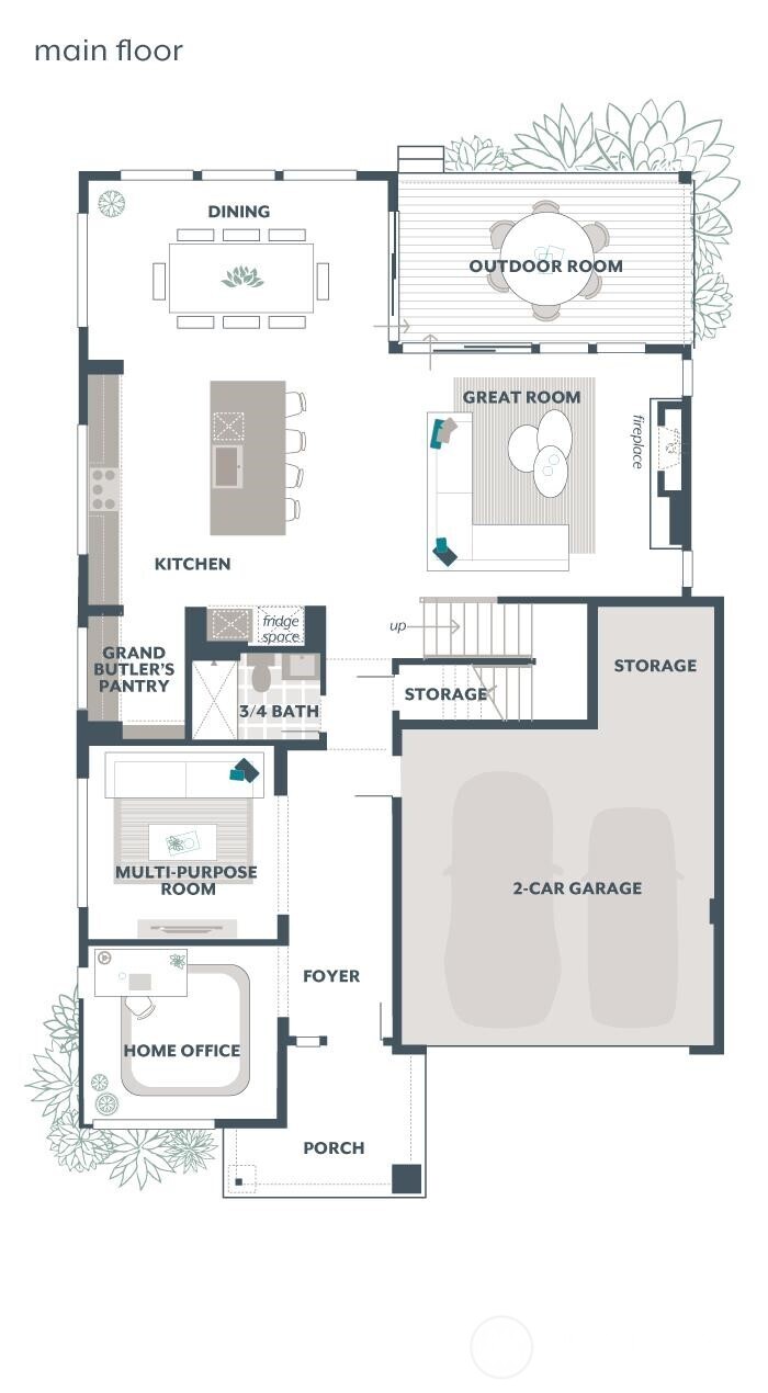 4013 199th Place Southeast Bothell, WA 98012 - Photo 2 of 11 a picture of a floor plan