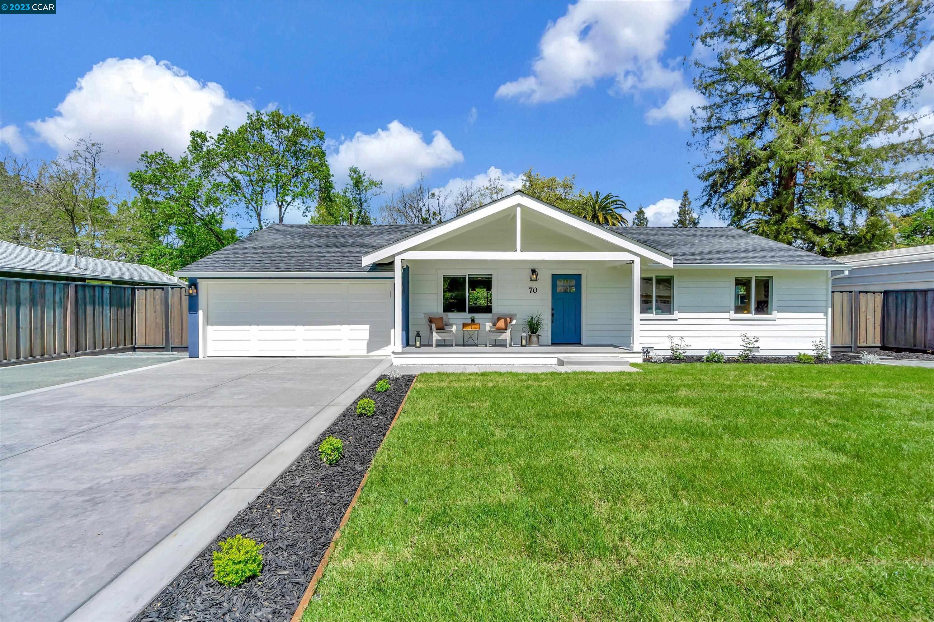 70 Collins Drive Pleasant Hill, CA 94523 - Photo 1 of 1 a view of a house with a yard and sitting area