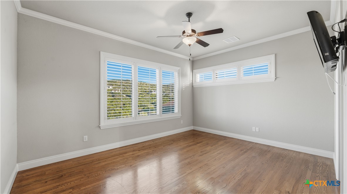 1035 Thunderbolt Rd Canyon Lake Canyon Lake, TX 78133 - Photo 32 of 48 a view of an empty room with a window
