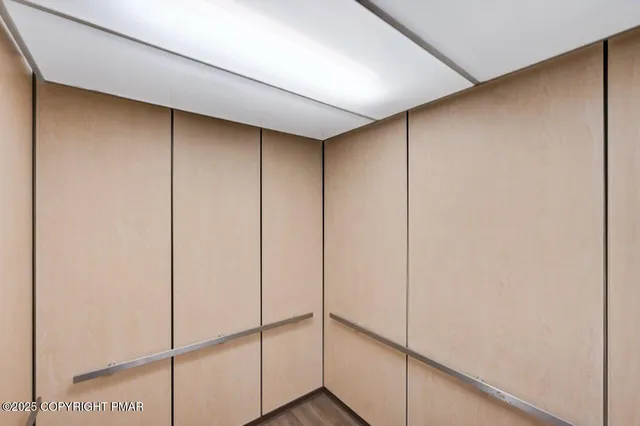 a view of closet area