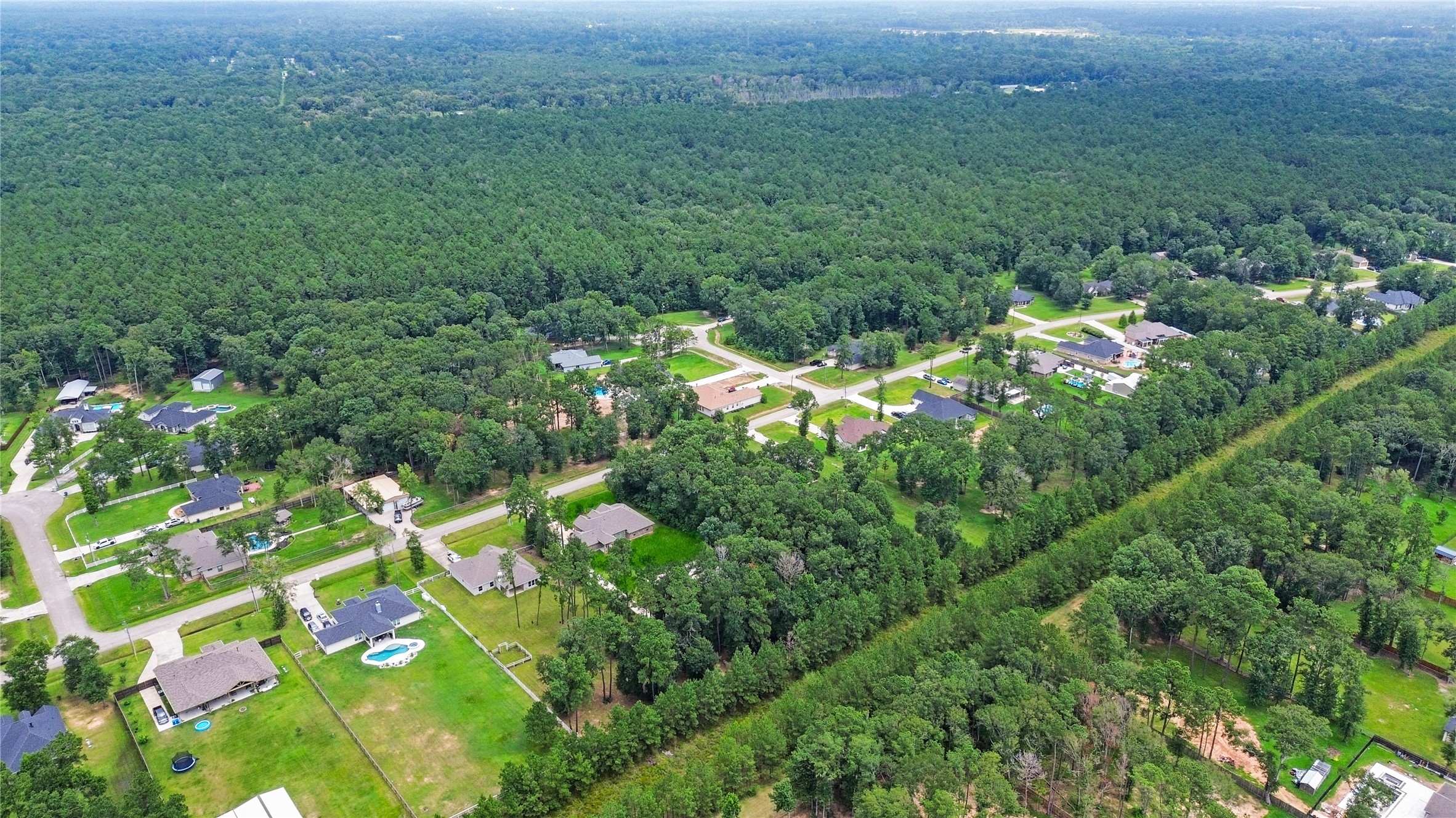 27692 Rio Blanco Drive Splendora, TX 77372 - Photo 7 of 11 a view of yard with green space