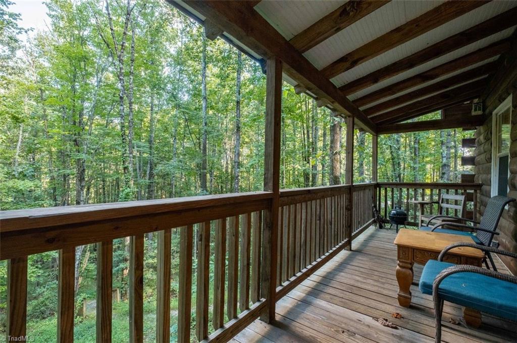 530 Alleghany Spur Road Traphill, NC 28685 - Photo 20 of 30 Outside deck