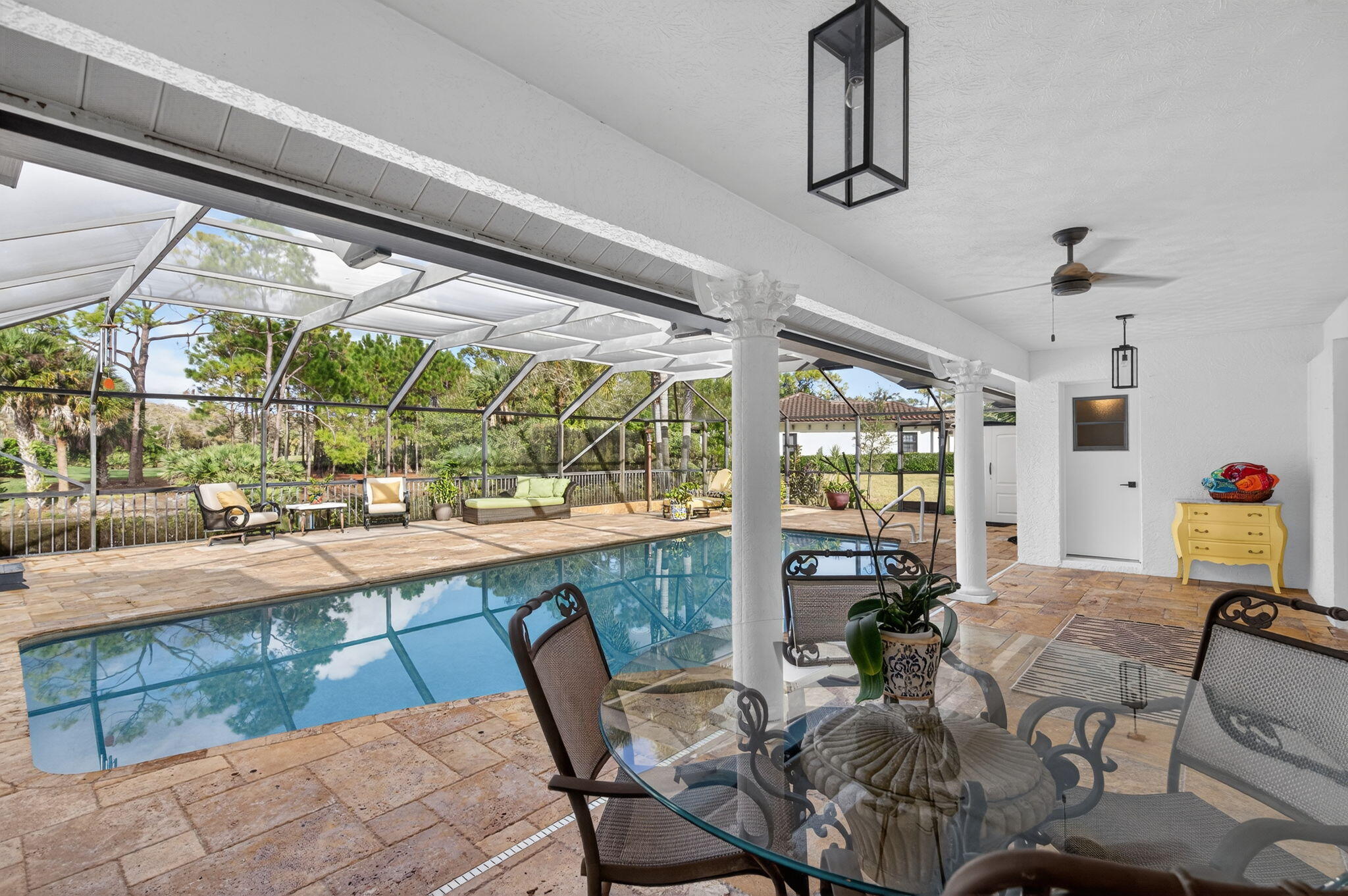 1488 Southeast Colony Way Jupiter, FL 33478 - Photo 32 of 51 a view of a dining room with furniture window and outside view