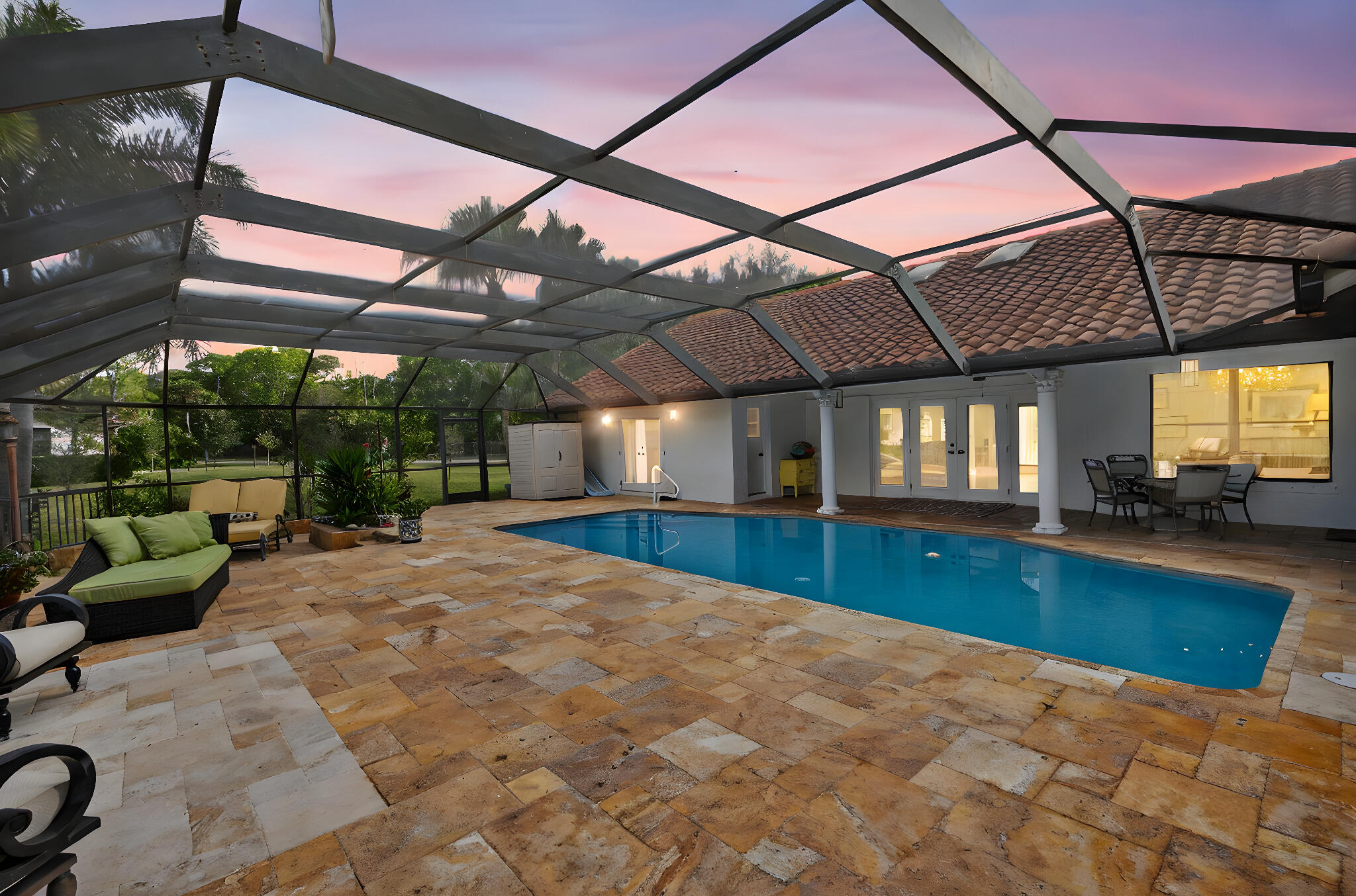 1488 Southeast Colony Way Jupiter, FL 33478 - Photo 37 of 51 a view of a backyard