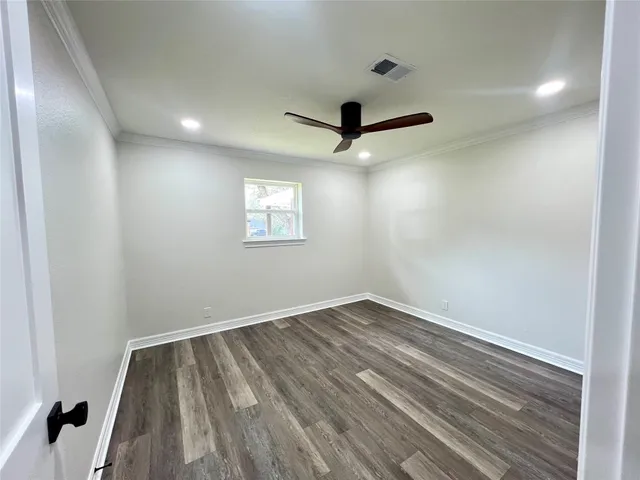 wooden floor in an empty room