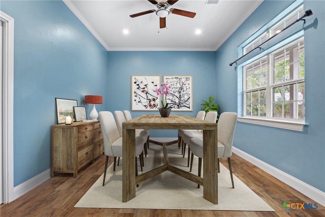 275 Woodruff Road Waco, TX 76705 - Photo 11 of 45 a dining room with furniture and window