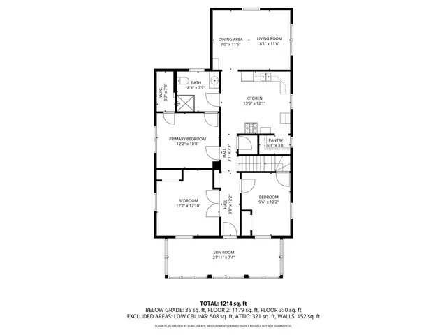 a picture of a bench in a building