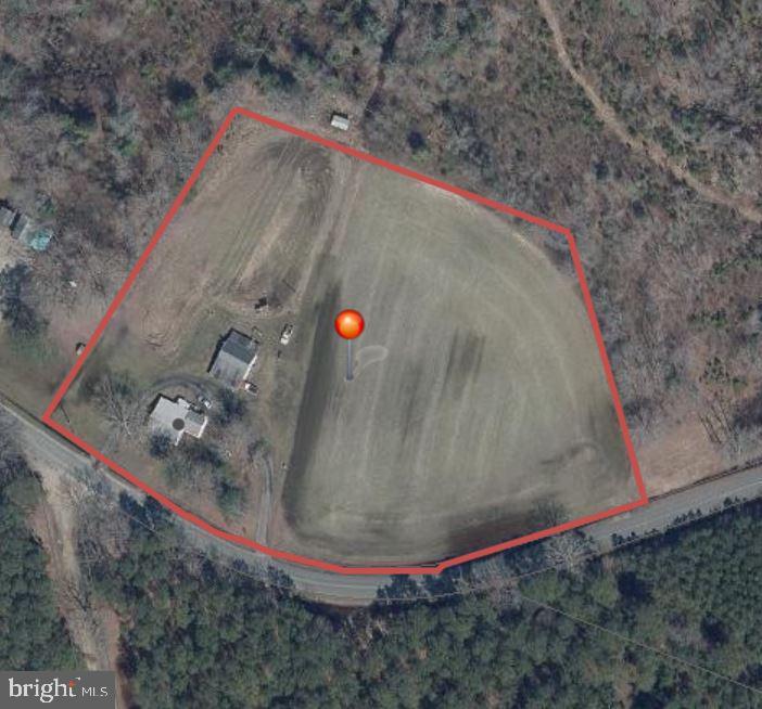 4804 Maiden Forest Road Rhodesdale, MD 21659 - Photo 40 of 41 Aerial view with rough property line location.