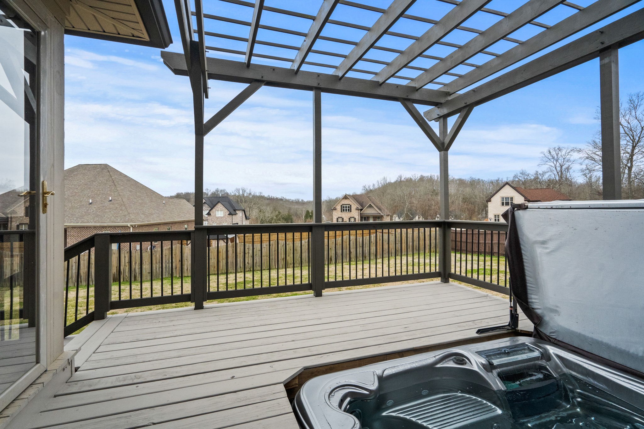 48 Harbor Pointe Lebanon, TN 37087 - Photo 25 of 28 a balcony with wooden floor