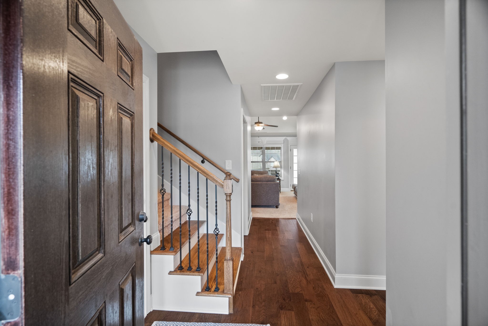48 Harbor Pointe Lebanon, TN 37087 - Photo 7 of 28 a view of entryway and hall with wooden floor