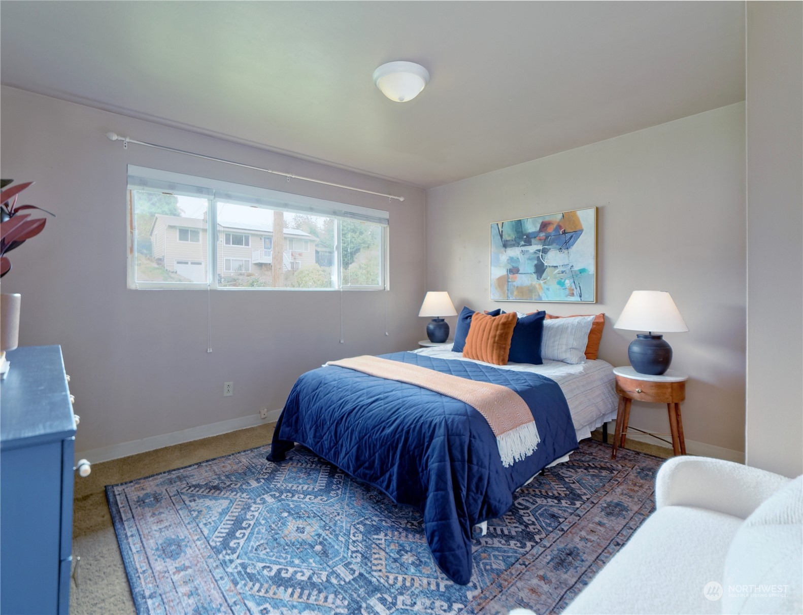 11261 145th Avenue Southeast Renton, WA 98059 - Photo 14 of 26 a bed room with bed and a window