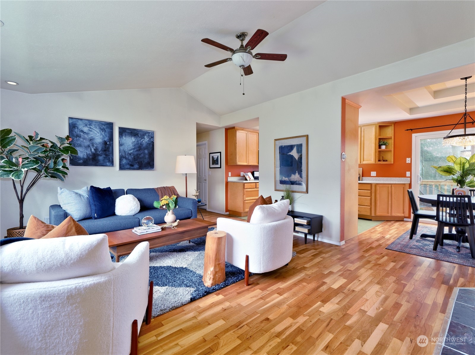 11261 145th Avenue Southeast Renton, WA 98059 - Photo 3 of 26 a living room with furniture and wooden floor