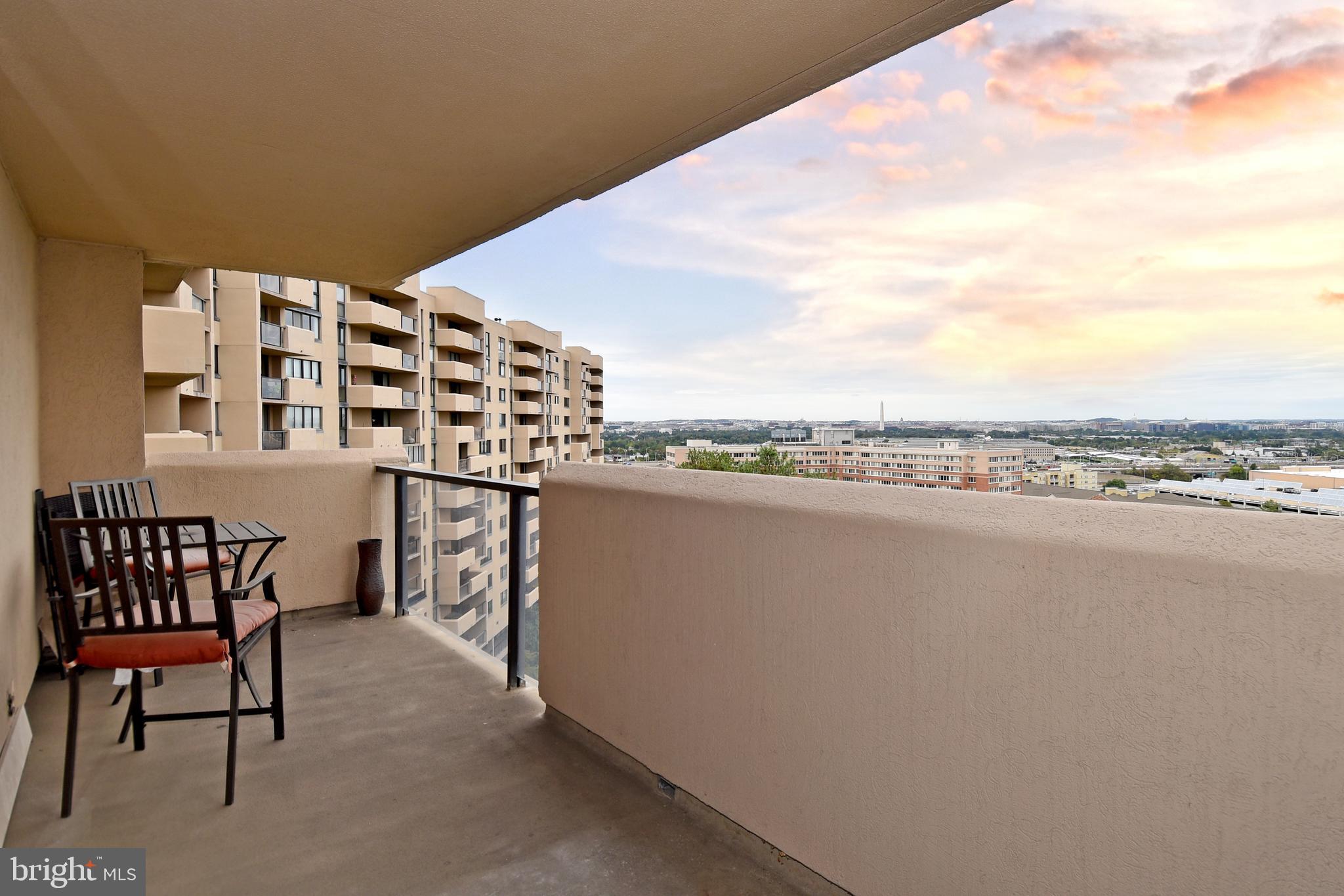 1101 South Arlington Ridge Road, Unit 903 Arlington, VA 22202 - Photo 2 of 66 Enjoy 9th Floor Views on private 20 foot Balcony
