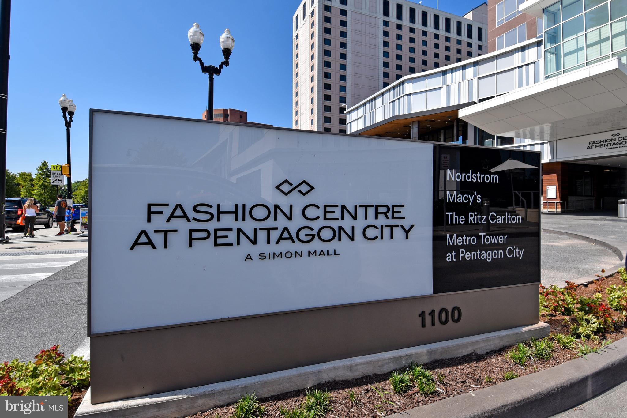 1101 South Arlington Ridge Road, Unit 903 Arlington, VA 22202 - Photo 46 of 66 Nearby Fashion Centre at Pentagon City Mall