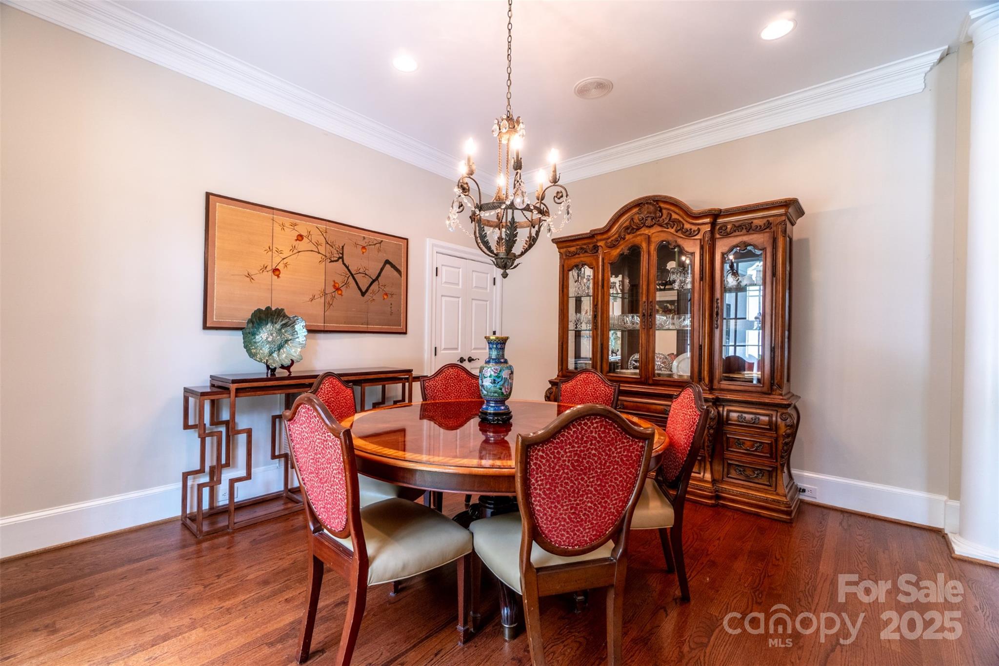 19002 Meta Road Cornelius, NC 28031 - Photo 14 of 48 a view of a dining room with furniture and wooden floor