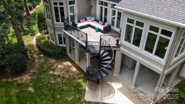 a view of entryway with wooden stairs