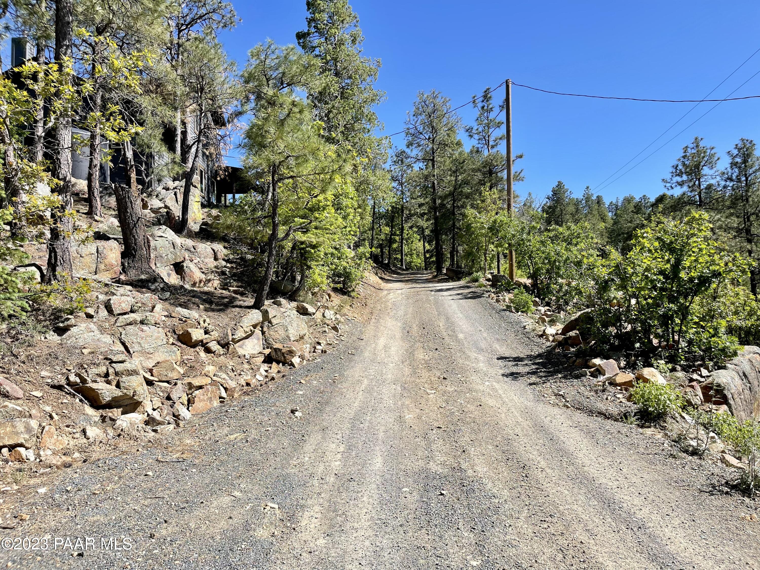 807 X Snowdrift Mine Road Prescott, AZ 86303 - Photo 18 of 22 a view of a pathway with a yard