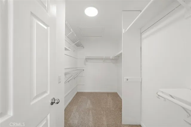 a view of walk in closet