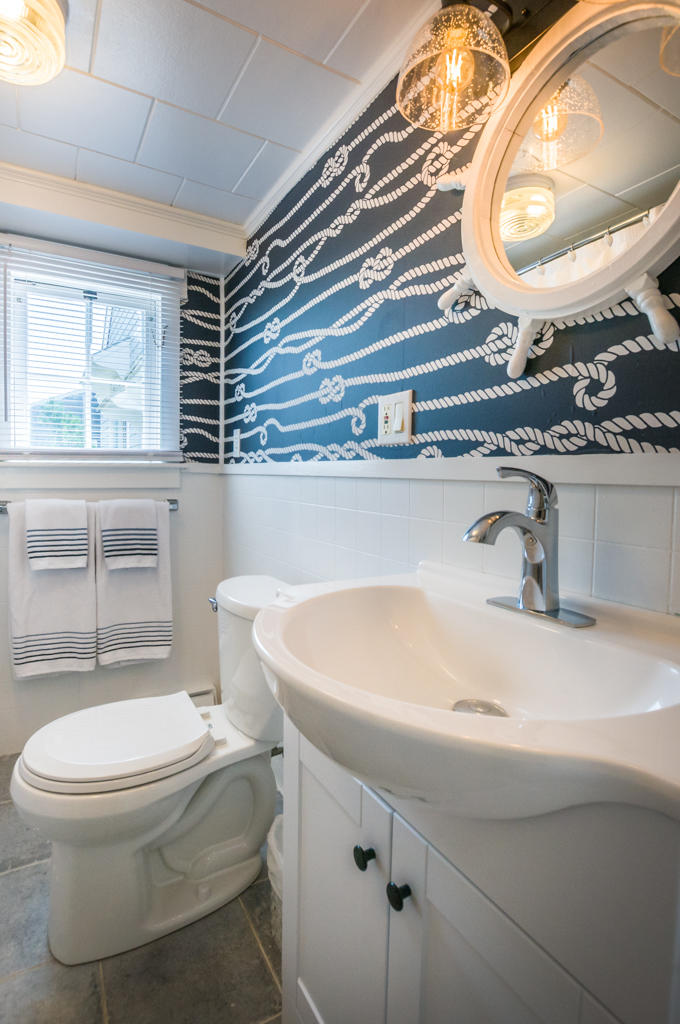 217 Phillips Road Sandwich, MA 02562 - Photo 24 of 37 a bathroom with a sink and a mirror