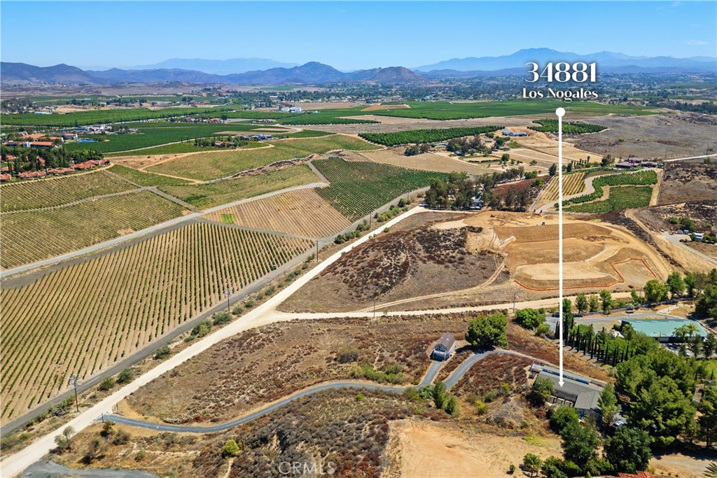 34881 Los Nogales Road Temecula, CA 92592 - Photo 2 of 50 This could be your daily views watching hot air balloons at the morning sunrise. Stunning Views of the mountains and vineyards!