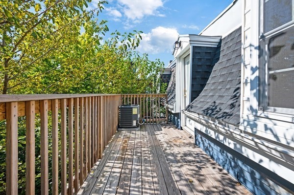 5 Monmouth Street Boston, MA 02128 - Photo 5 of 40 a view of balcony with wooden floor