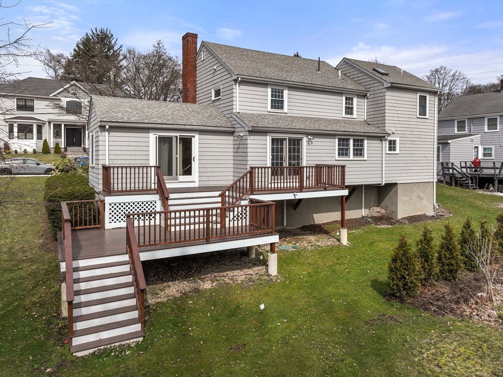 10 Kendall Road Newton, MA 02459 - Photo 19 of 21 a view of a house with a yard