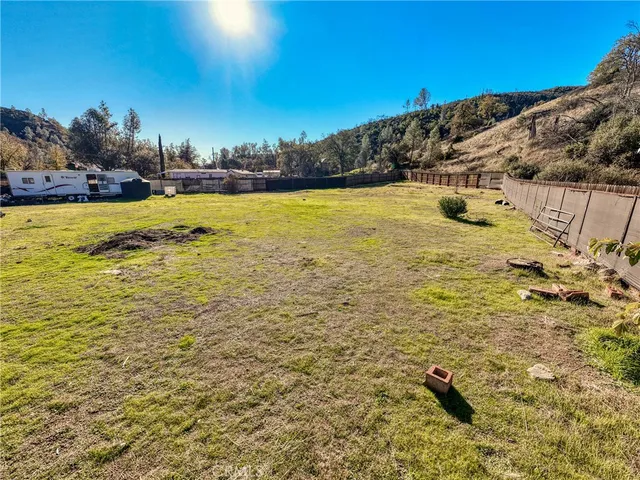 a view of a swimming pool with an ocean view