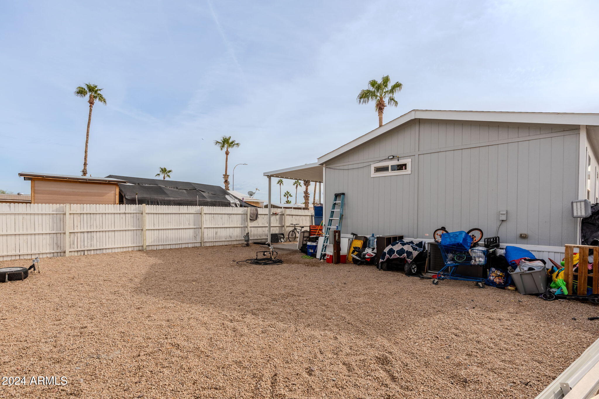 625 West McKellips Road, Unit 213 Mesa, AZ 85201 - Photo 33 of 45 Fenced backayrd