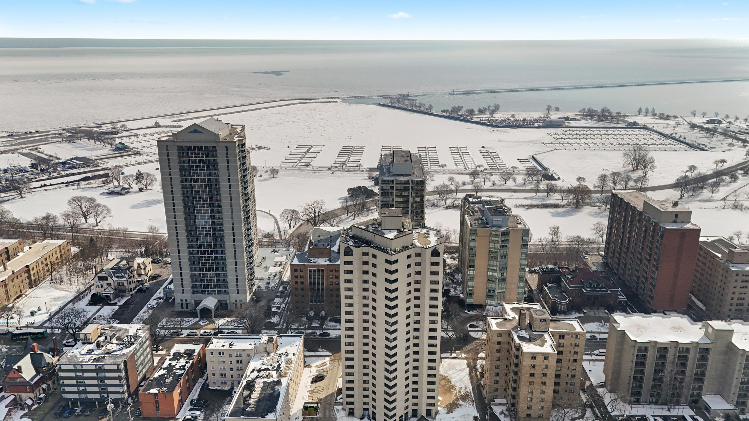 1633 North Prospect Avenue, Unit 3E Milwaukee, WI 53202 - Photo 17 of 22 Aerial View