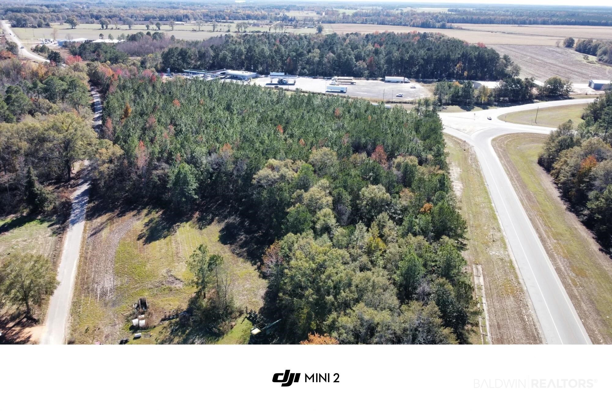 0 Jack Springs Road Atmore, AL 36502 - Photo 2 of 2 Bird's eye view featuring a rural view