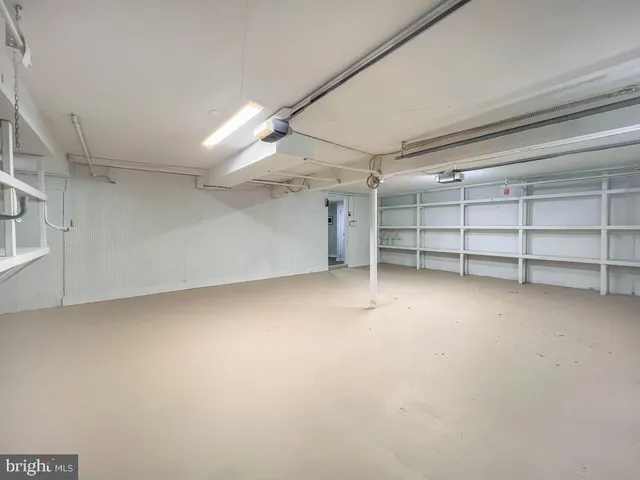 a view of a room with an empty space