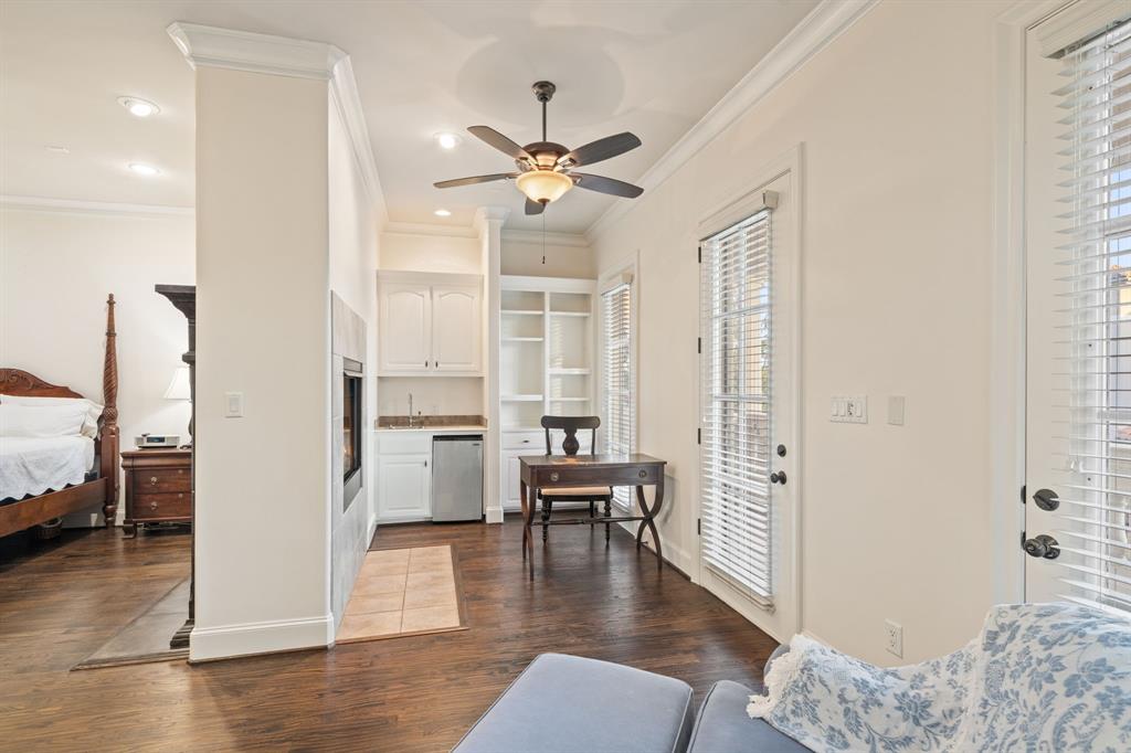 34 Piazza Lane Colleyville, TX 76034 - Photo 18 of 38 a view of a livingroom with furniture and hardwood floor