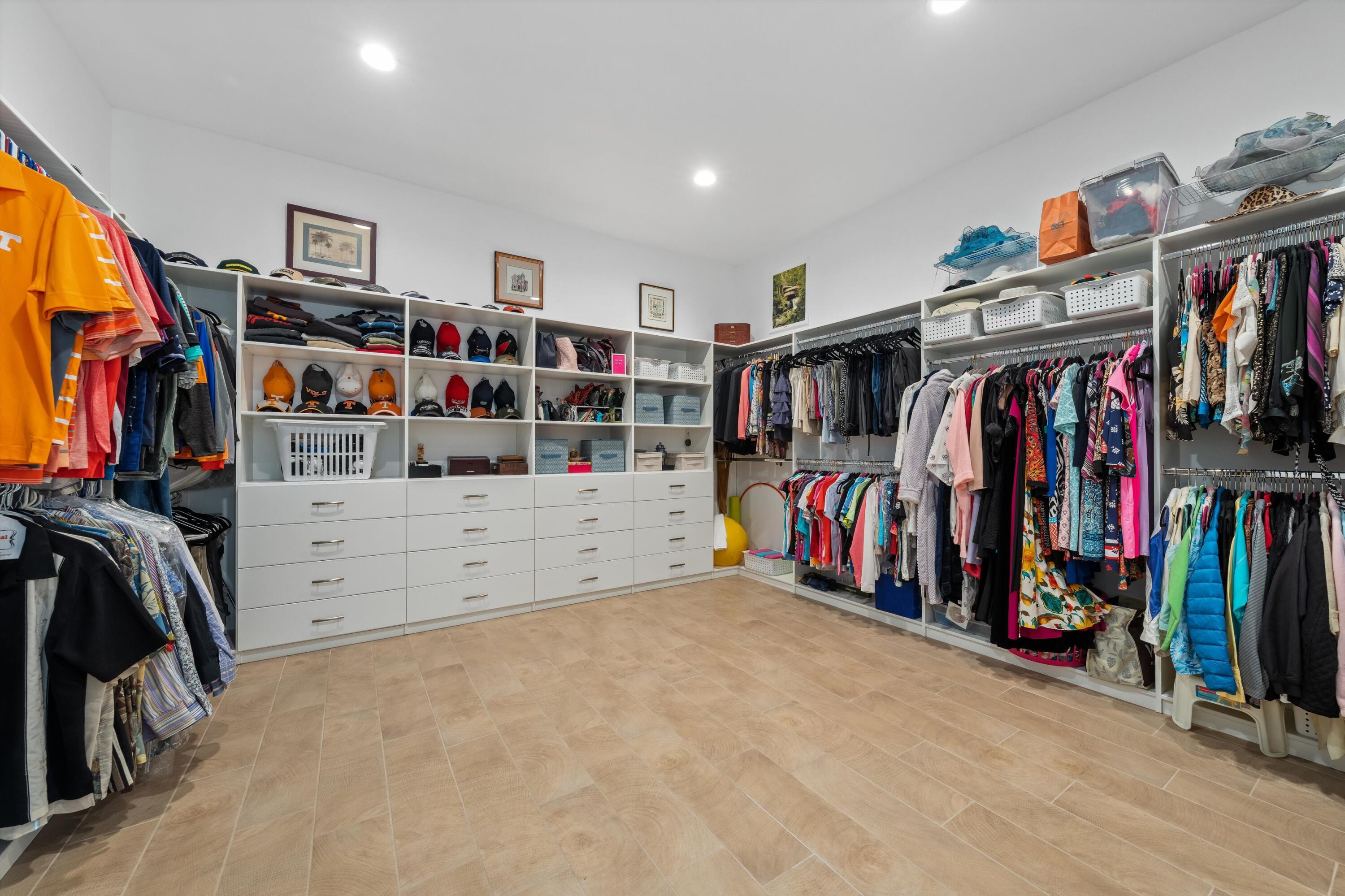 270 Loch Lomond Road Rancho Mirage, CA 92270 - Photo 25 of 51 a view of walk in closet with clothes and shoes