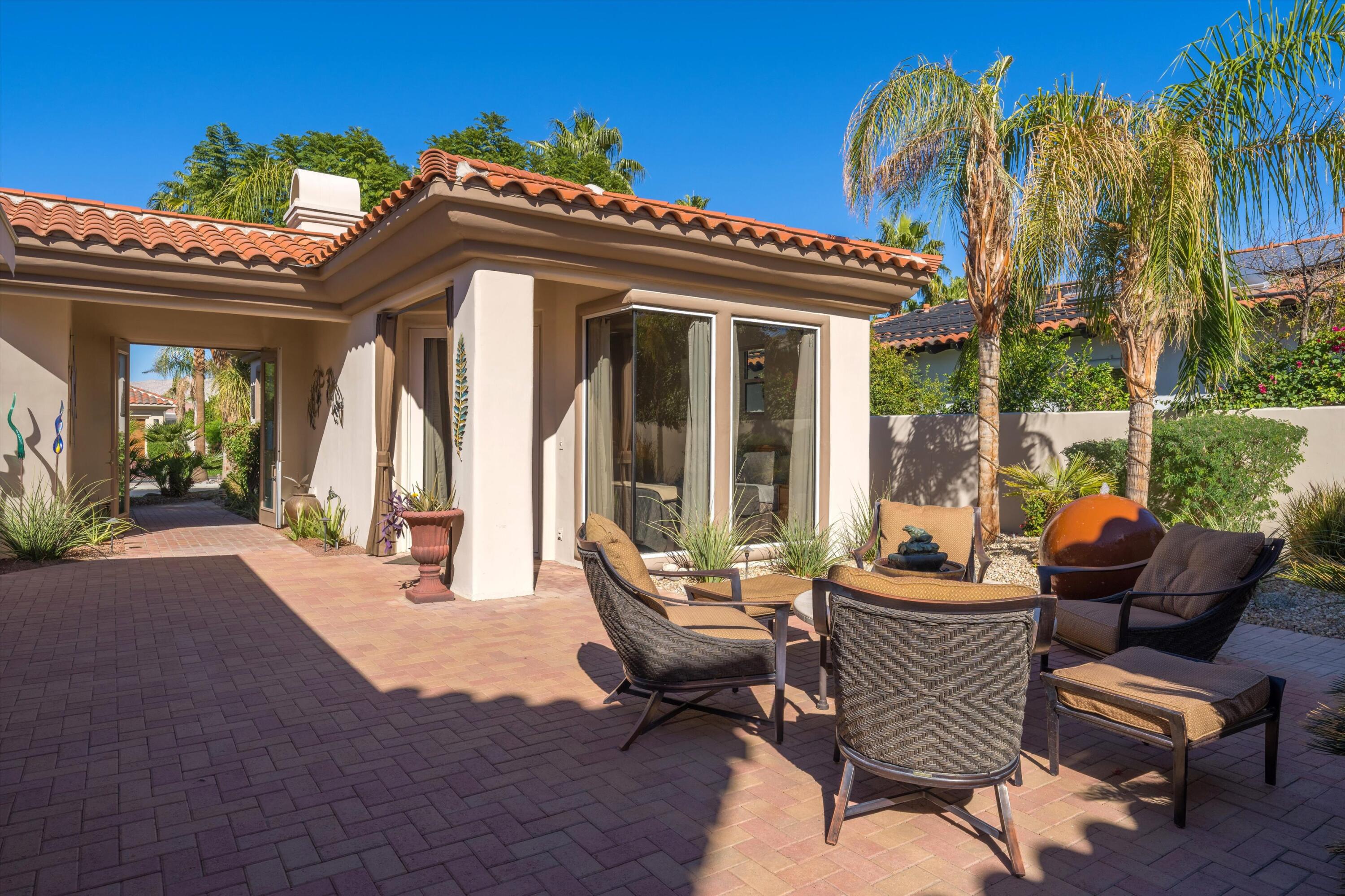 270 Loch Lomond Road Rancho Mirage, CA 92270 - Photo 45 of 51 a building outdoor space with patio furniture