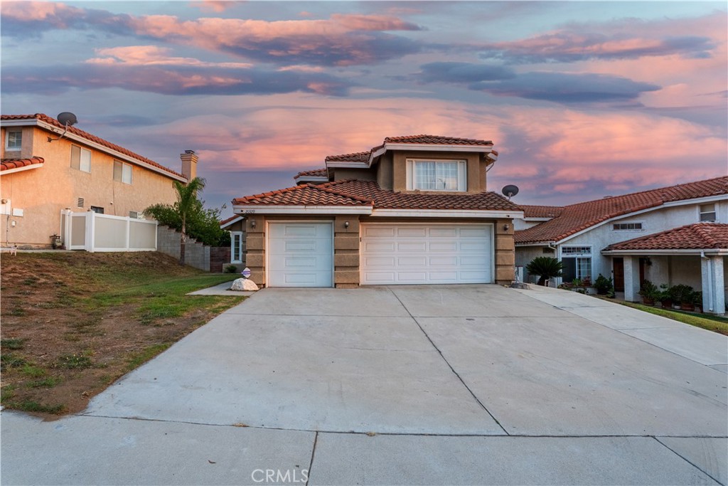 front view of house with a yard