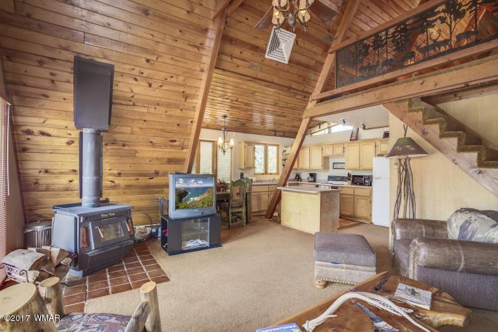 8316 Ralls Drive Pine, AZ 85544 - Photo 1 of 1 a view of entryway with living room