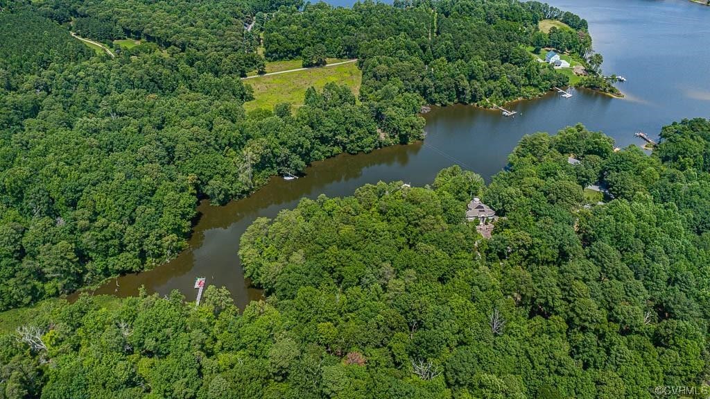 0 Ottoman Ferry Road Lancaster, VA 22503 - Photo 3 of 23 an aerial view of residential house with outdoor space and trees all around