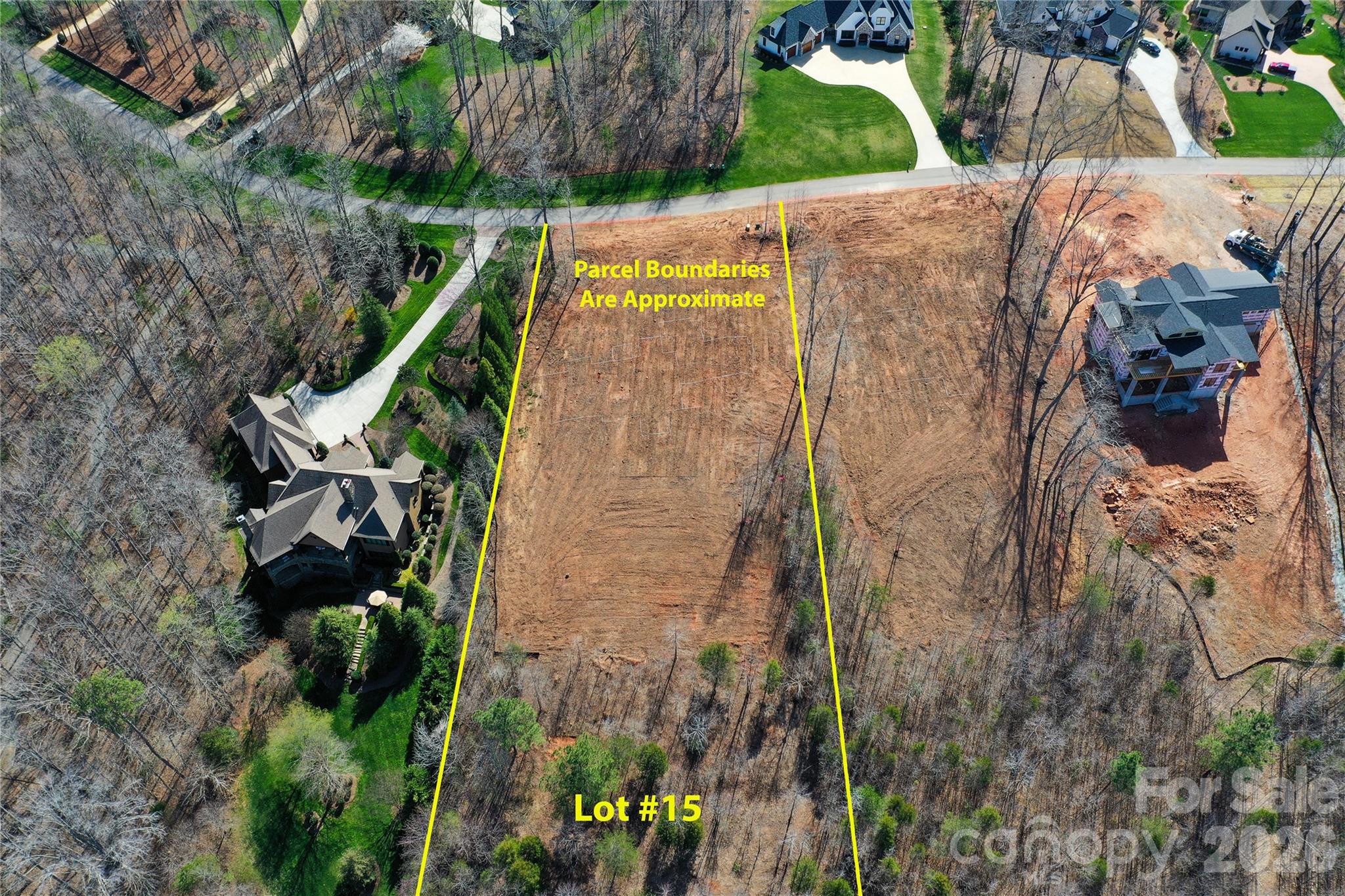 7061 Ridgeview Lane, Unit 15 Iron Station, NC 28080 - Photo 11 of 19 a backyard of a house with lots of green space