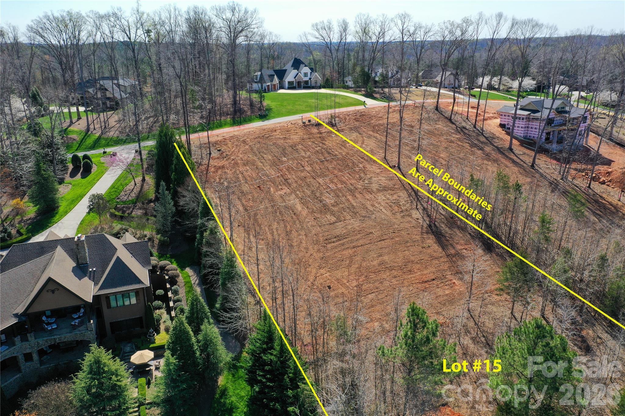 7061 Ridgeview Lane, Unit 15 Iron Station, NC 28080 - Photo 16 of 19 a view of a backyard with sitting area