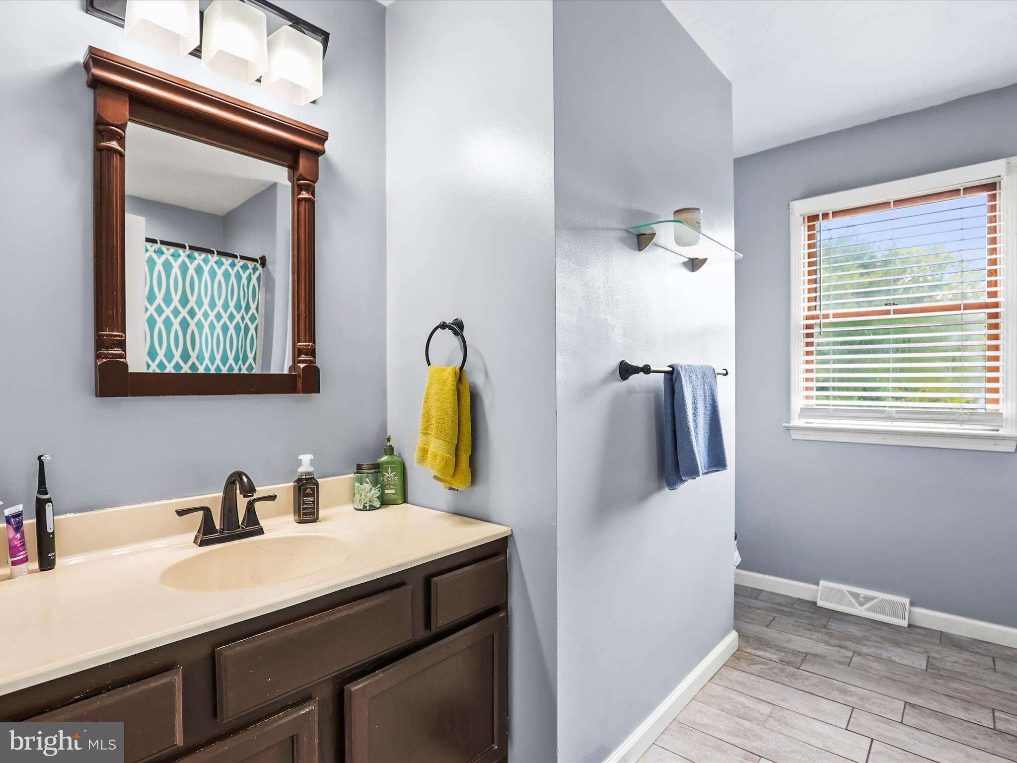 1360 Grandview Road Hanover, PA 17331 - Photo 18 of 36 a bathroom with a sink vanity and a mirror
