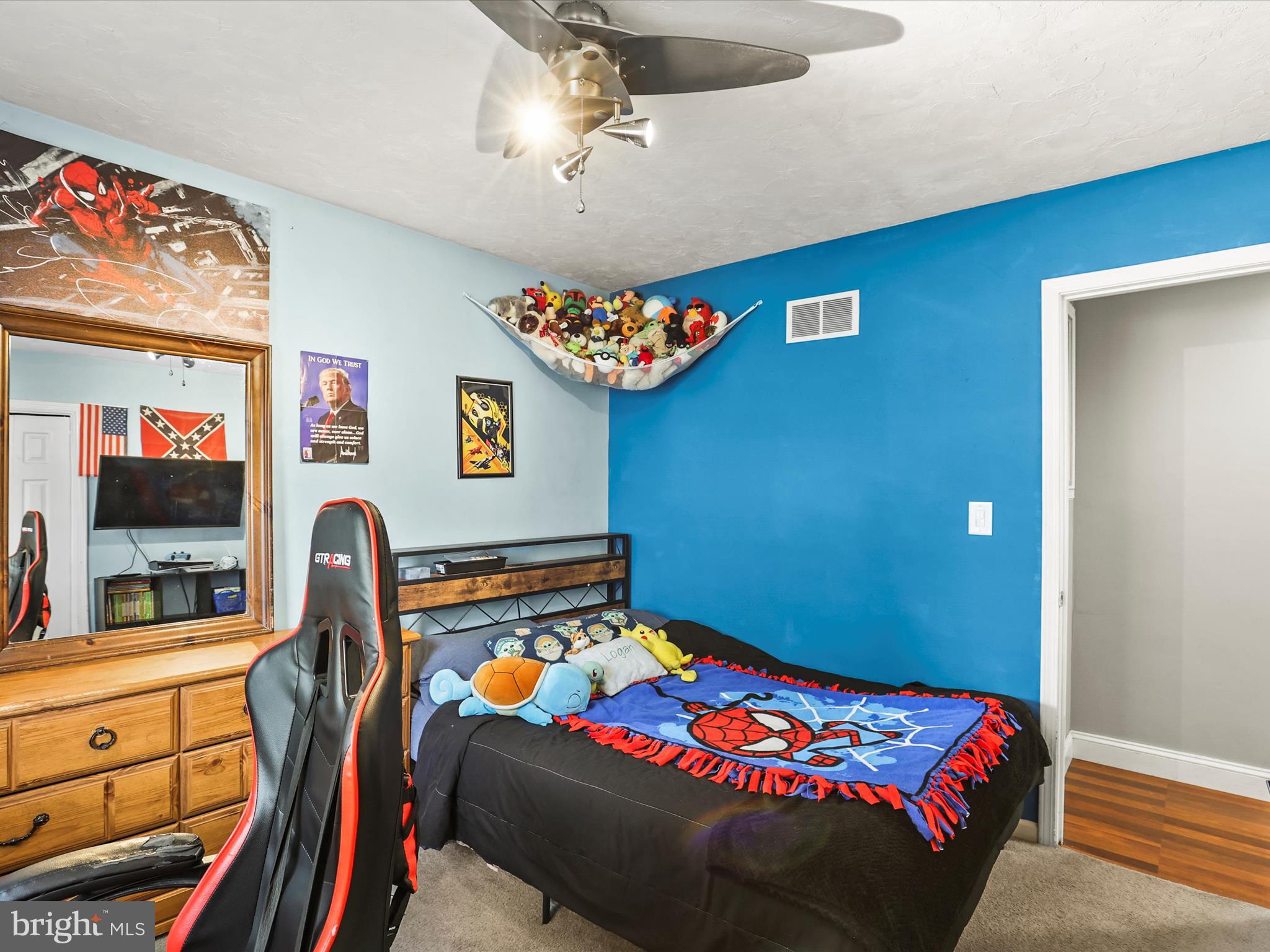1360 Grandview Road Hanover, PA 17331 - Photo 23 of 36 a bedroom with bed and wooden floor
