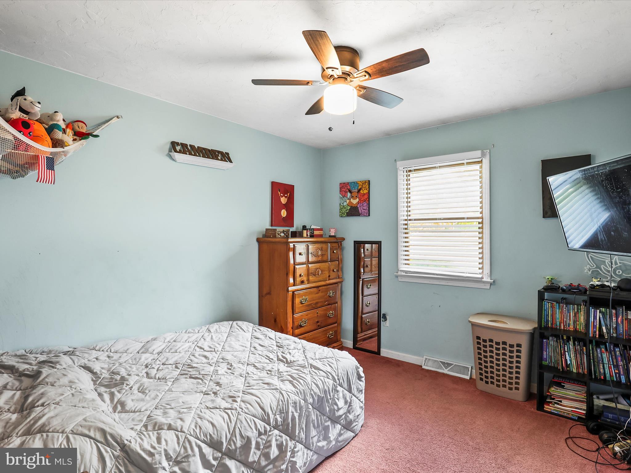 1360 Grandview Road Hanover, PA 17331 - Photo 24 of 36 a bedroom with a bed and a chandelier