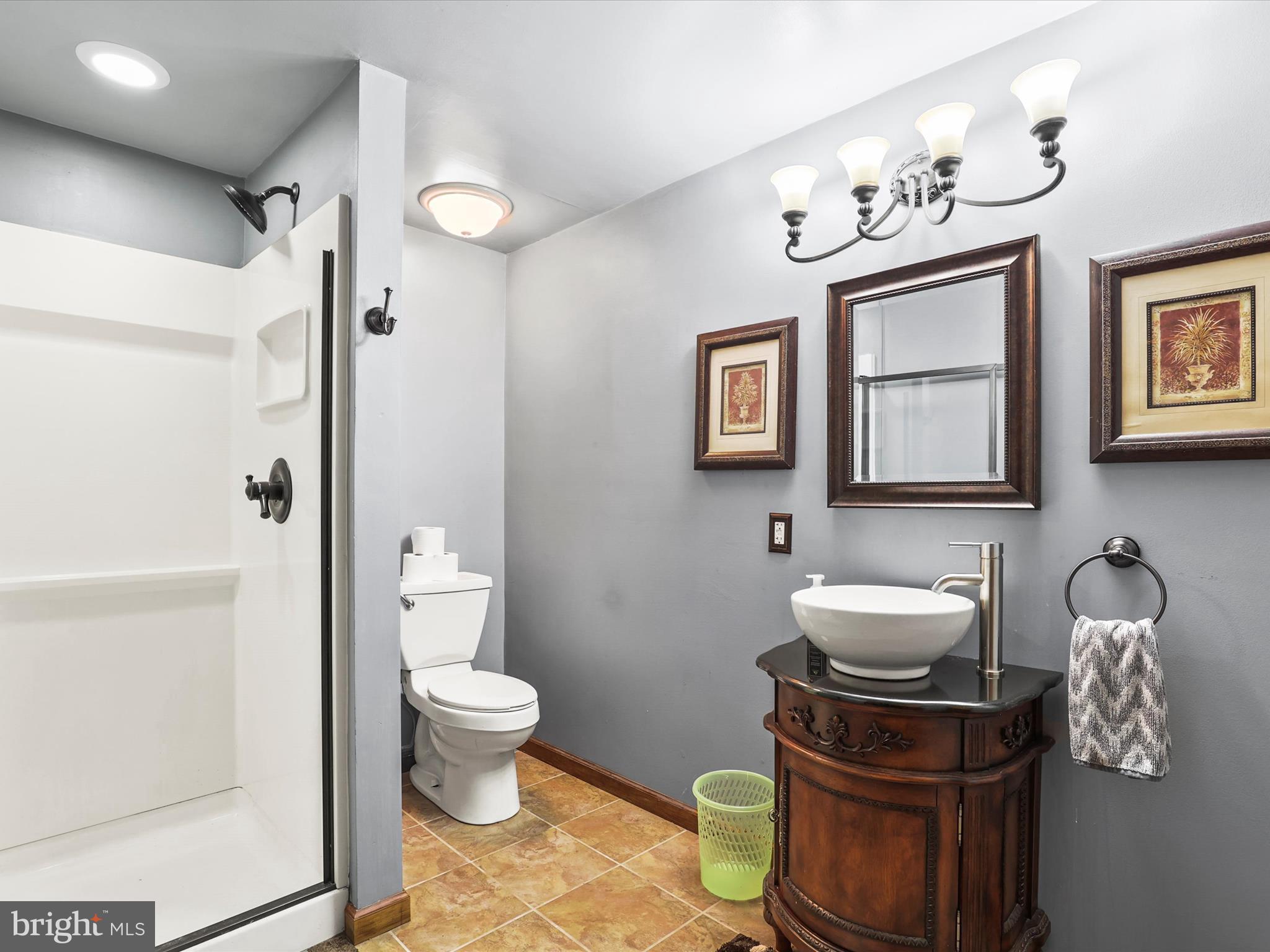 1360 Grandview Road Hanover, PA 17331 - Photo 26 of 36 a bathroom with a toilet a sink and mirror