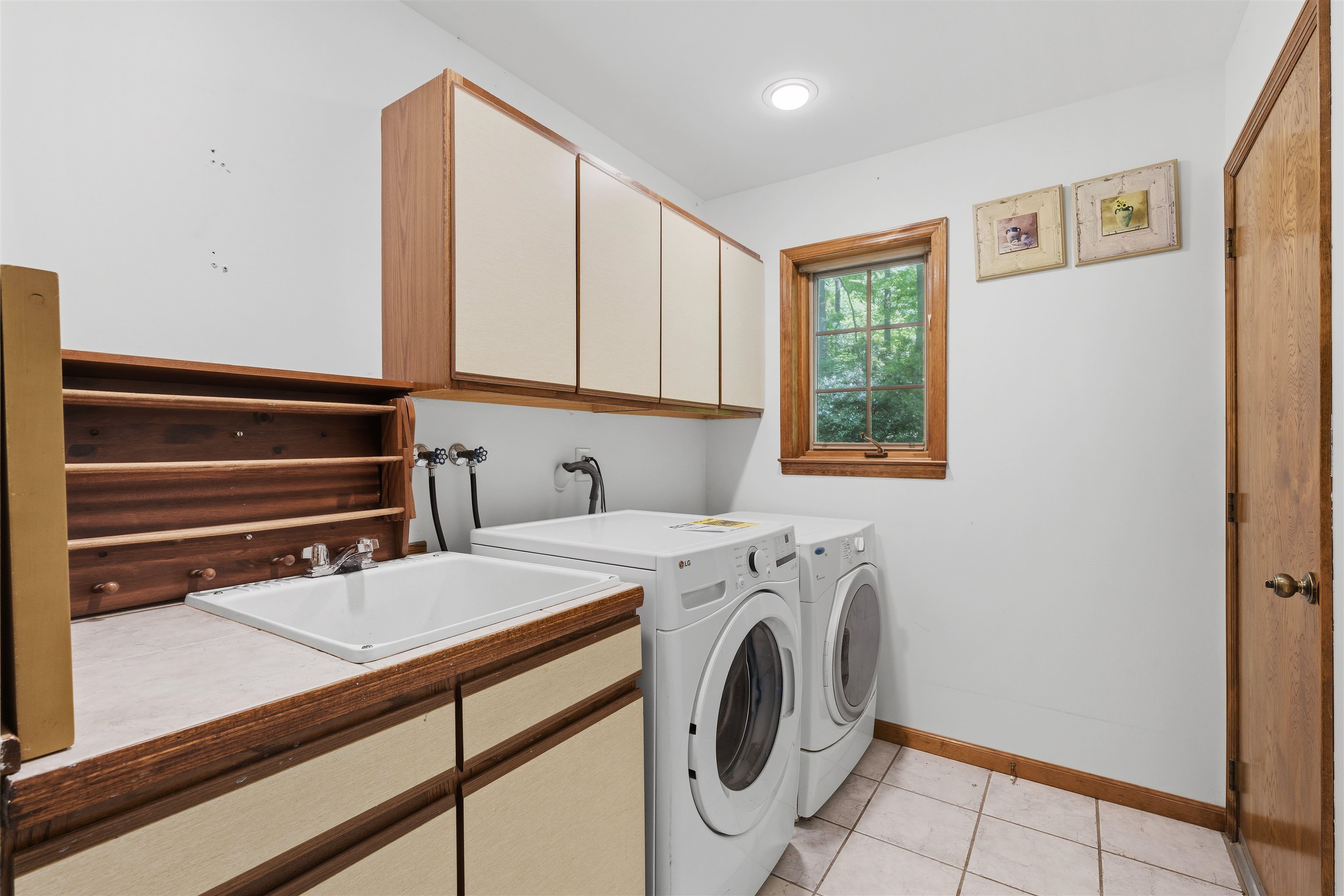2 Carol Road Butler, NJ 07405 - Photo 37 of 49 a utility room with dryer and washer