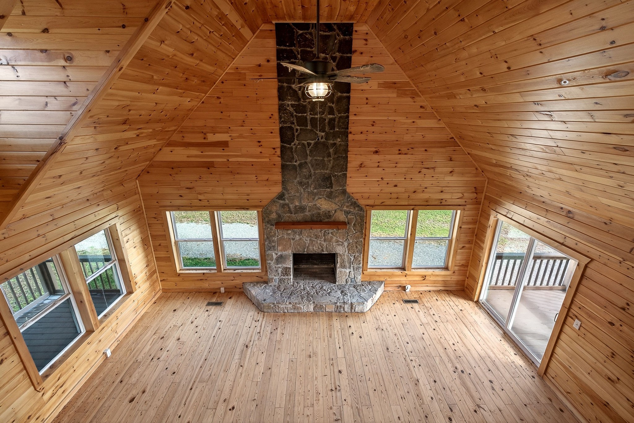 6425 Plateau Road Crossville, TN 38571 - Photo 17 of 42 a living room with furniture and a fireplace
